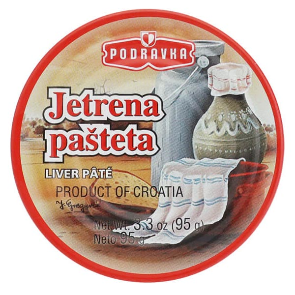 Canned Pate Liver Jetrena Pork – 3.35 oz (95gr)